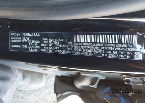 2024 Dodge Hornet R/T Eawd from USA, damaged, VIN ZACPDFCW6R3A31144